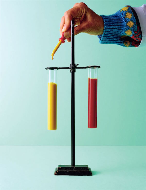 Ketchup and mustard